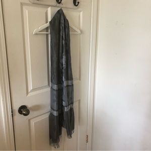Silky Grey Scarf from Paris